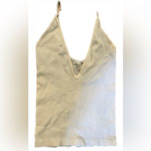 Free people low cut tank top